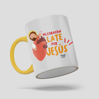 Mi corazón late - Taza