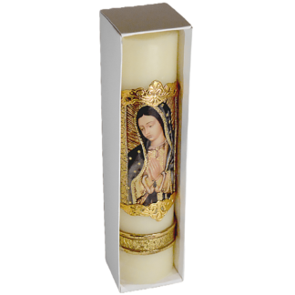 Cirio devocional de la virgen de guadalupe – Luz de Fe y Esperanza